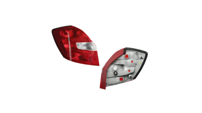 Stop spate lampa Skoda Fabia 2, (5J) Hatchback/COMBI 03.2007-2015, partea stanga, fara suport becuri, TYC