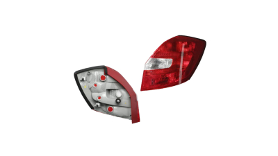 Stop spate lampa Skoda Fabia 2, (5J) Hatchback/COMBI 03.2007-2015, partea dreapta, fara suport becuri, TYC