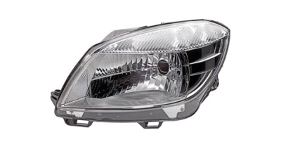 Far Skoda Fabia 2 (5j), 04.2010-03.2015, Skoda Roomster/Praktik (5j2), 04.2010-, Electric, tip bec H4, omologare ECE, cu motoras, 5J1941018C, Dreapta, marca TYC