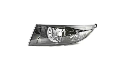 Proiector ceata Skoda Fabia (5J), 04.2010-03.2015, Roomster/Praktik (5J2) 04.2010-, partea Dreapta, cu lumini de zi, tip bec H8+P21W, fara becuri, negru, Hella
