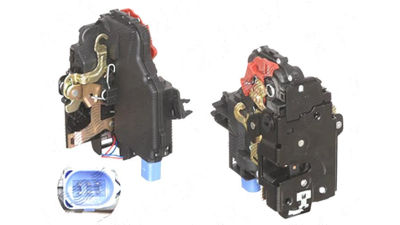 Broasca usa, incuietoare Skoda Fabia (5j), 2007-03.2015 , usa spate, partea Dreapta; pentru vehicule cu inchidere centralizata