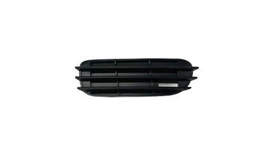 Grila bara fata Skoda Octavia 1u2/1u5, 1996-2010, parte montare partea stanga, cu gaura priza aer, fara gaura proiector, 692027-3, Aftermarket