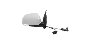 Oglinda exterioara Skoda Octavia 2 (1Z3/1Z5) 06.2004-2008 Partea Dreapta Crom Convex Manuala Prin Cablu Fara Incalzire, cu semnalizare, carcasa grunduita