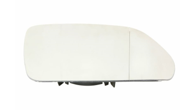 Geam oglinda exterioara cu suport fixare Skoda Octavia Ii/Tour 2 (1z3/1z5), 06.2004-2008, Polo (9n3), 04.2005-08.2009, partea Dreapta, sticla convexa; geam cromat, Aftermarket