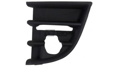 Grila bara fata Skoda Octavia 2 (1Z3/1Z5), 10.2008-12.2013, Stanga, 1Z0853665E9B9, 692327-1 cu gaura pentru inel carlig remorcare