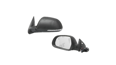 Oglinda exterioara Skoda Octavia 2 (1Z3/1Z5) 10.2008-12.2013 Partea Dreapta Albastra Convex Electrica Cu Incalzire, cu 6 pini, cu semnalizare, carcasa neagra