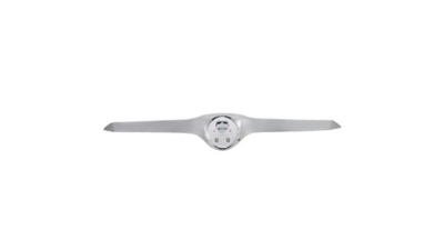 Ornament grila radiator Skoda Superb (3t), 06.2008-06.2013, Cromat, Partea Superioara,