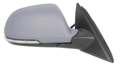 Oglinda exterioara Skoda Superb (3T) 06.2008-06.2013, Partea Stanga Albastra Asferica Electrica Cu Incalzire, cu semnalizare, cu 6 pini, cu pliere, cu lampa perimetru