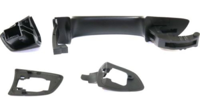 Maner exterior deschidere usa Seat Alhambra (7n) 06.2010-, Skoda Superb (3t) 06.2008-06.2013/ 06.2013-, Vw Golf 6 (5k) 10.2008- ( Doar Hatch 3/5 Usi), Vw Sharan (7n) 04.2010-, partea Dreapta, Fata, negru /grunduit, 1K8837206F, 1K8839168,