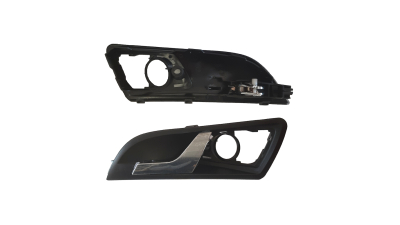 Maner deschidere usa interioara Skoda Superb (3t), 06.2008-07.2015, Fata partea Stanga, negru; maner cromat, Aftermarket