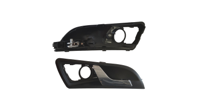 Maner deschidere usa interioara Skoda Superb (3t), 06.2008-07.2015, Fata partea Dreapta, negru; maner cromat, Aftermarket