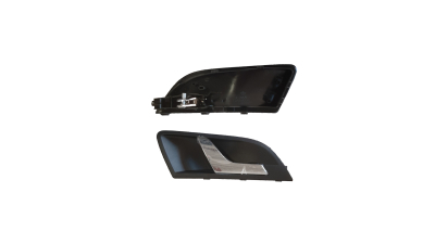 Maner deschidere usa interioara Skoda Superb (3t), 06.2008-07.2015, Spate, partea Dreapta, negru; maner cromat, Aftermarket