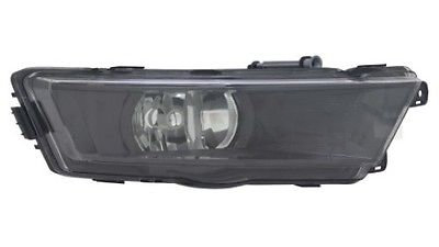 Proiector ceata Skoda Rapid (Nh) 10.2012-, Stanga, tip bec H8, omologare ECE, culoare negru, TYC, 69B1292E, 