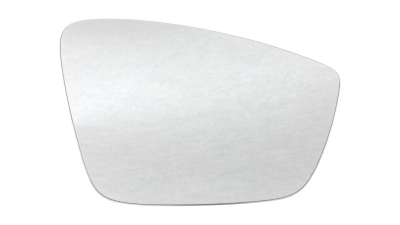 Geam oglinda exterioara cu suport fixare Seat Toledo (Nh), 10.2012-2016; Rapid (Ind/Nh), 11.2011-2016, partea Dreapta, incalzit; sticla convexa; geam cromat, Aftermarket