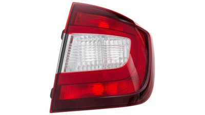 Stop spate lampa Skoda Rapid (Nh), 10.2012-, Liftback, partea Dreapta, P21/4W+P21W+PY21W+W3W; fumuriu; Omologare: ECE, VISTEON