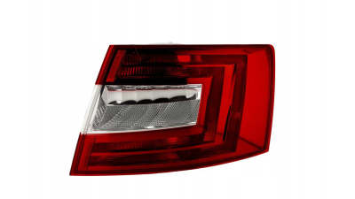 Stop spate lampa Skoda Rapid (Nh), 10.2012-, spate, Dreapta, SPACEBACK, P21/4W+P21W+PY21W+W3W; fumuriu, OE