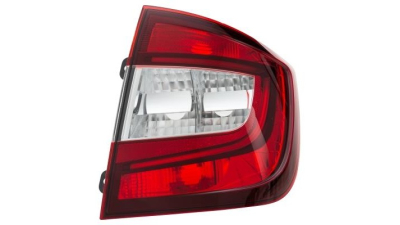 Stop spate lampa Skoda Rapid (Nh), 10.2012-, Liftback, partea Dreapta, LED+tip bec P21/4W+P21W+PY21W; fara soclu bec; Omologare: ECE, VARROC