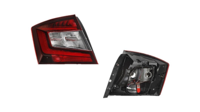Stop spate lampa Skoda Fabia, 07.2018-, spate, Stanga, Hatchback, H21W+LED+P21W+PY21W, OE