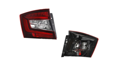 Stop spate lampa Skoda Fabia, 07.2018-, spate, Stanga, Combi, H21W+LED+P21W+PY21W, OE