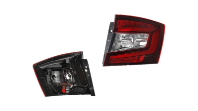 Stop spate lampa Skoda Fabia, 07.2018-, spate, Dreapta, Combi, H21W+LED+P21W+PY21W, OE