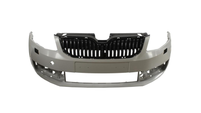 Bara fata Skoda Octavia 3 (5e), 01.2013-05.2017, cu locas pt spalator; grunduit; cu grila, Aftermarket