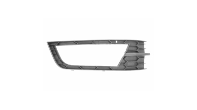 Grila bara fata Skoda Octavia (5e), 01.2013-05.2017, parte montare partea dreapta, cu gaura proiector, 69C127-2, Aftermarket