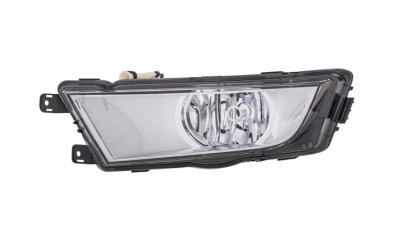 Proiector Skoda Octavia 3 (5e), 01.2013-05.2017, partea Stanga, Fata, cu sistem iluminat in curba; H8; argintiu; fara bec/-uri; Omologare: ECE, ZKW