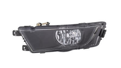 Proiector Skoda Octavia 3 (5e), 01.2013-05.2017, partea Stanga, Fata, cu sistem iluminat in curba; H8; negru; Omologare: ECE, ZKW