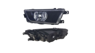 Proiector ceata SKODA OCTAVIA III (5E), 01.2013-05.2017, partea dreapta, tip bec H8; negru; cu lumina viraje
