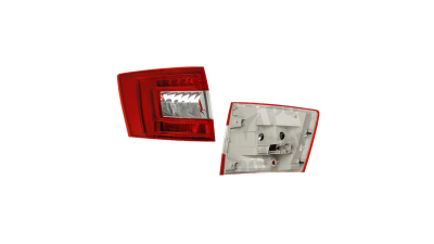 Stop spate lampa Skoda Octavia 3 (5E) Combi, 2013-05.2017, partea stanga, fara suport becuri, OEM/OES, cu LED , (tip bec H21W+LED+PY21W)