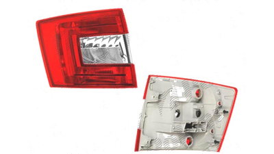 Stop spate lampa Skoda Octavia 3 (5e), 01.2013-05.2017, spate, Stanga, Combi, P21W+PY21W+W5W; fara suport bec, DEPO