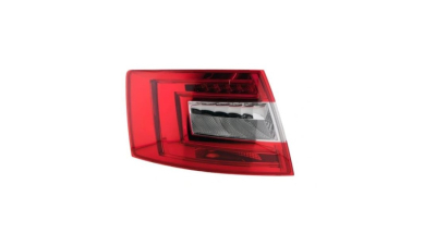 Stop, lampa spate SKODA OCTAVIA III (5E), 01.2013-05.2017, model liftback, DEPO, partea stanga, tip bec H21W+LED+PY21W; fara soclu bec;
