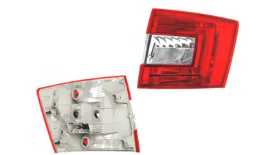 Stop spate lampa Skoda Octavia 3 (5e), 01.2013-05.2017, spate, Dreapta, Combi, P21W+PY21W+W5W; fara suport bec, DEPO