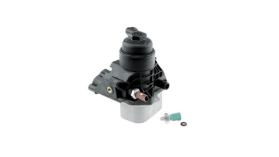 Radiator racire ulei motor, termoflot VW Arteon, 04.2017-, motor 2.0 TDI, 110/140/176 kw, diesel, 119x80x54 mm, cu filtru ulei si carcasa, din aluminiu