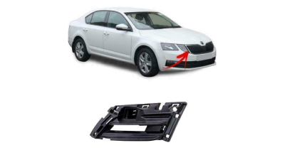 Suport fixare grila masca - trager Skoda Octavia 3 (5e), 03.2017-, Fata, partea Dreapta, Aftermarket