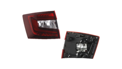 Stop spate lampa Skoda Octavia 3 (5e), 03.2017-, spate, Stanga, Combi, High-LED; H21W+LED+P21W+PY21W; fara suport bec, VARROC