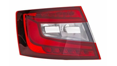 Stop spate lampa Skoda Octavia 3 (5e), 03.2017-, Liftback, partea Stanga, High-LED; H21W+tip bec LED+P21W+PY21W; fara soclu bec; Omologare: ECE, HELLA