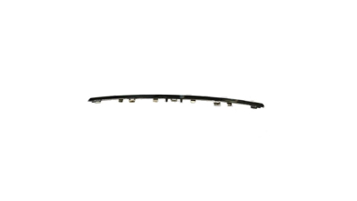 Bandou protectie grila Centrala bara fata SKODA SUPERB (3T), 06.2013-07.2015,negru