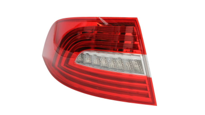 Stop spate lampa Skoda Superb (3t), 06.2013-07.2015 model SEDAN, spate, omologare ECE, partea exterioara pe aripa, 3T5945095A, partea Stanga, cu LED