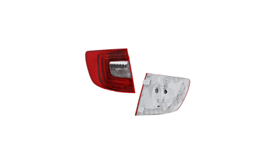 Stop spate lampa Skoda Superb (3t), 06.2013-07.2015 Combi, spate, omologare ECE, partea exterioara pe aripa, 3T9945095A, partea Stanga, cu LED