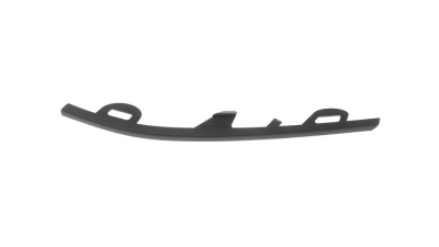 Bandou grila bara protectie Skoda Superb (3v), 05.2015-, Fata, partea Dreapta, negru, Aftermarket