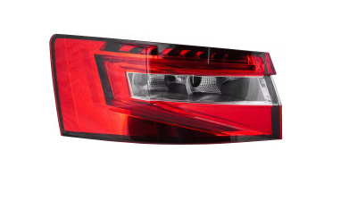 Stop spate lampa Skoda Superb (3v), 05.2015-, spate, Stanga, ACTIVE, SEDAN, partea exterioara; LED+P21W+PY21W; fara suport bec, DEPO