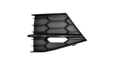 Grila bara Skoda Superb (3v), 05.2015-, Fata, partea Stanga, laminat cu negru, Aftermarket