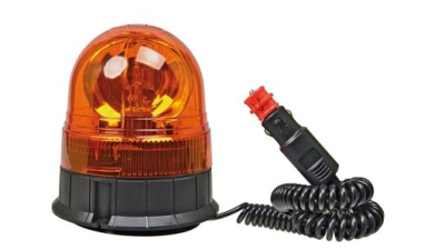 Girofar auto Automax 12V orange cu bec H1 si fixare magnetica, 16x14cm , 
