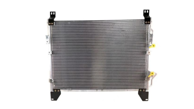 Condensator climatizare SSangYong Rexton, 2002-, motor 2.7 XDI, 126 kw diesel, cutie, full aluminiu brazat, 655 (610)x457 (445)x18 mm, fara filtru uscator
