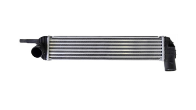 Intercooler SSangYong Korando, 11.2010-, motor 2.0 xdi 129kw, diesel, cu/fara AC, aluminiu brazat/plastic, 510x100x60 mm, SRLine, 