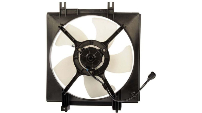 GMV radiator electroventilator Subaru Legacy Iv 09.2003-12.2004 2,0 16v 101kw Cv Manuala; 2,5 16v 121kw Cv Manuala ; Benzina, Cu/fara AC, 300mm; cu 2 pini, fara rezistor, plastic, Aftermarket
