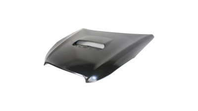 Capota motor Subaru Legacy/Outback (Bm/Br) 04.2009-12.2014, Outback (BR) 09.2009-10.2015, metal, Fata 57229-Aj01A9P, cu gaura pentru priza aer