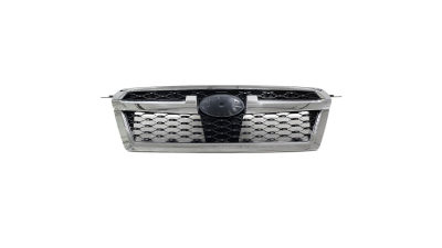 Grila radiator, masca fata Subaru Legacy (Bm/Br), 2013-12.2014, parte montare centrala, cu ornament cromat, crom/negru, 720905-7, Aftermarket