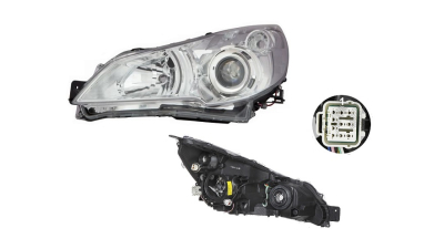 Far Subaru Outback (Br), 09.2009-05.2013; Legacy (Bm/Br), 04.2009-05.2013, fata, Stanga, xenon; D2S+HB3+W5W+WY21W; electric; fara unitate control; fara ballast; fara motoras, DEPO